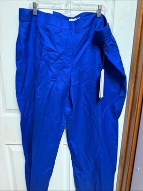 Calvin Klein Electric Blue Tailored Trousers